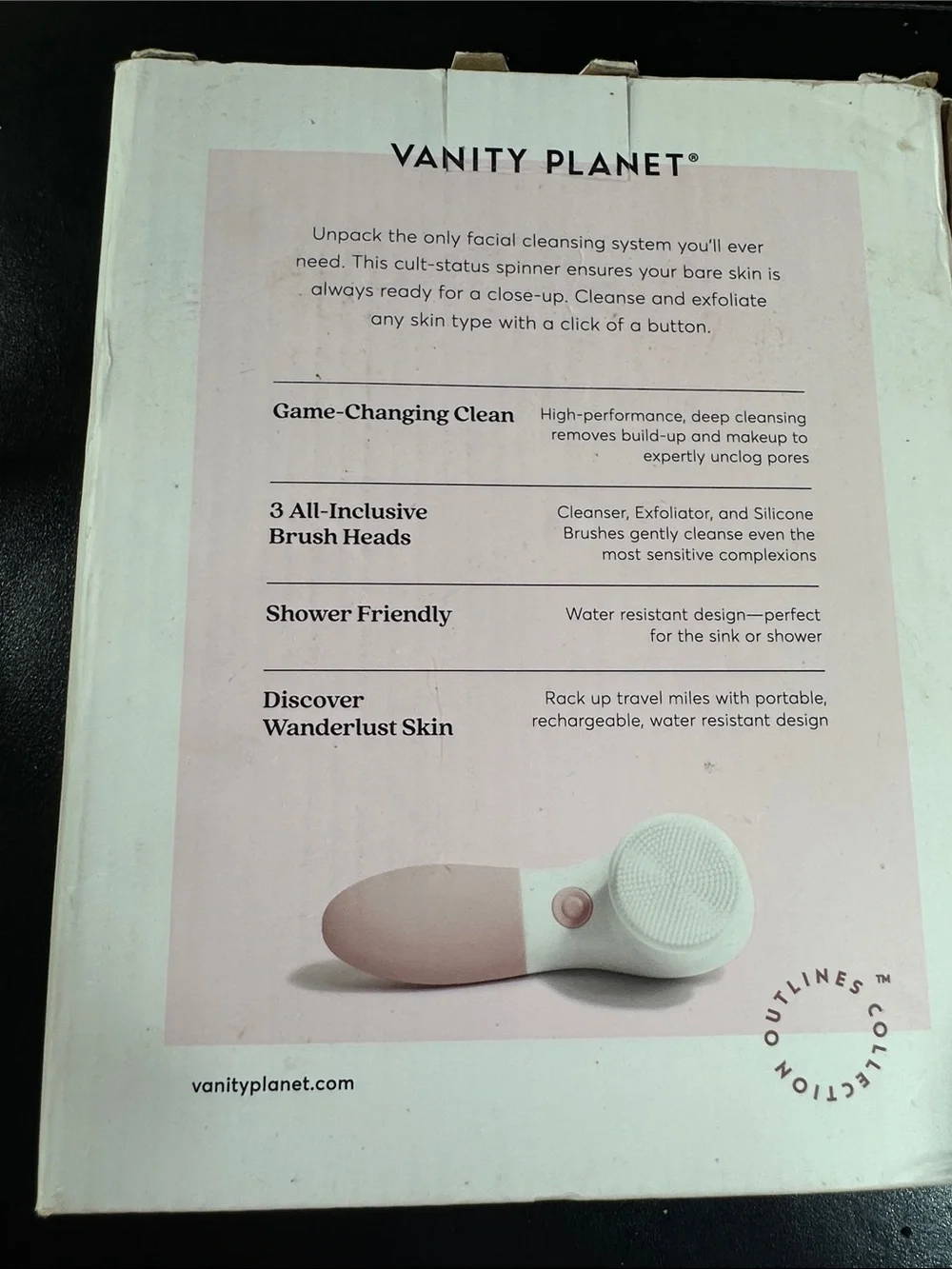 Facial Cleansing System - Pink VANITY PLANET new